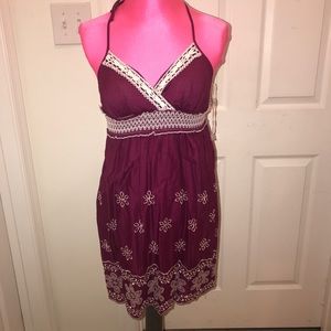 Adorable purple babydoll dress